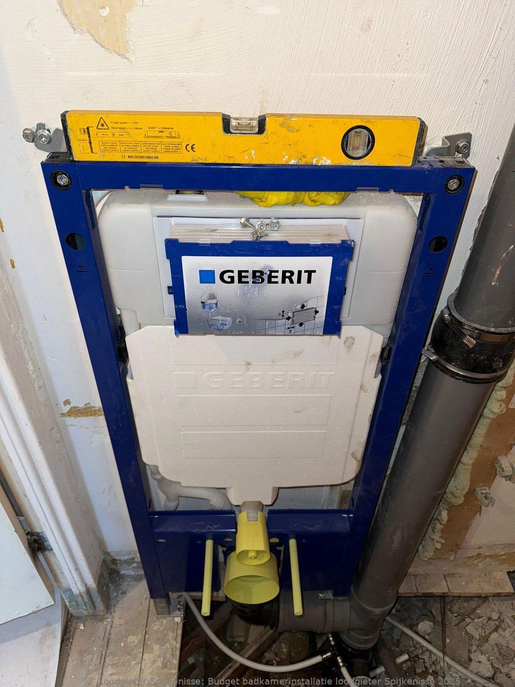 Budget badkamerinstallatie loodgieter Spijkenisse 2025