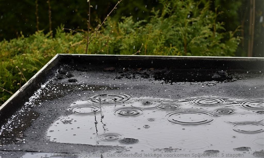 Dak onderhoud lekkage voorkomen Spijkenisse: 5 stappen