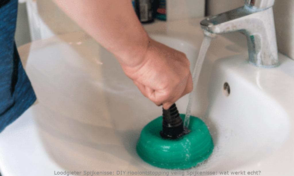 DIY rioolontstopping veilig Spijkenisse: wat werkt echt?