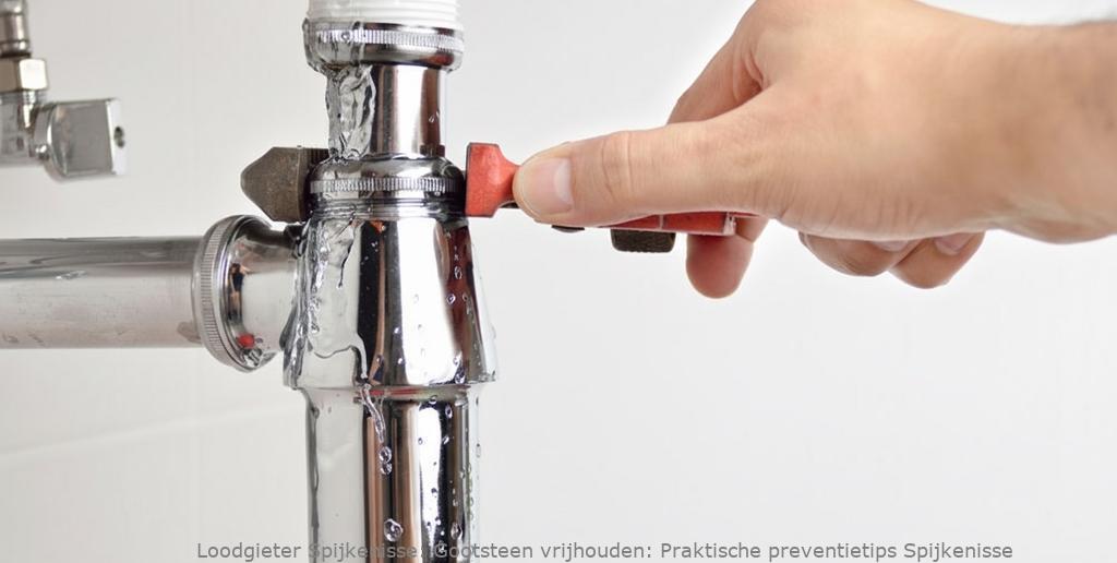 Gootsteen vrijhouden: Praktische preventietips Spijkenisse