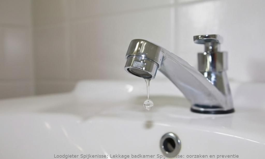Lekkage badkamer Spijkenisse: oorzaken en preventie