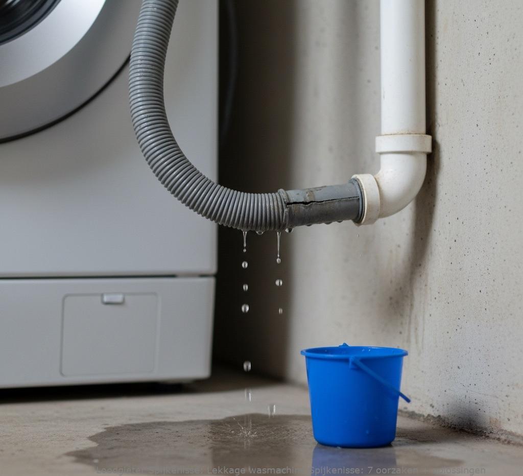 Lekkage wasmachine Spijkenisse: 7 oorzaken + oplossingen