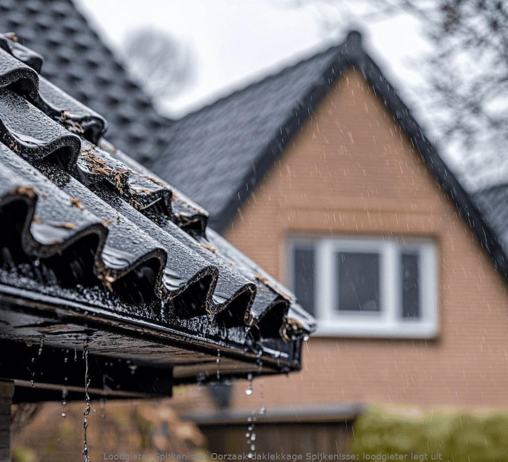 Oorzaak daklekkage Spijkenisse: loodgieter legt uit