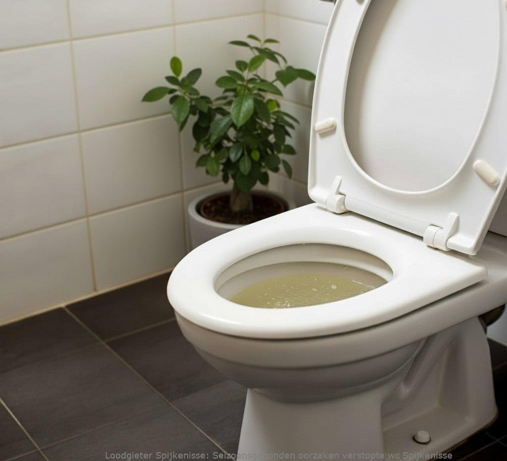 Seizoensgebonden oorzaken verstopte wc Spijkenisse